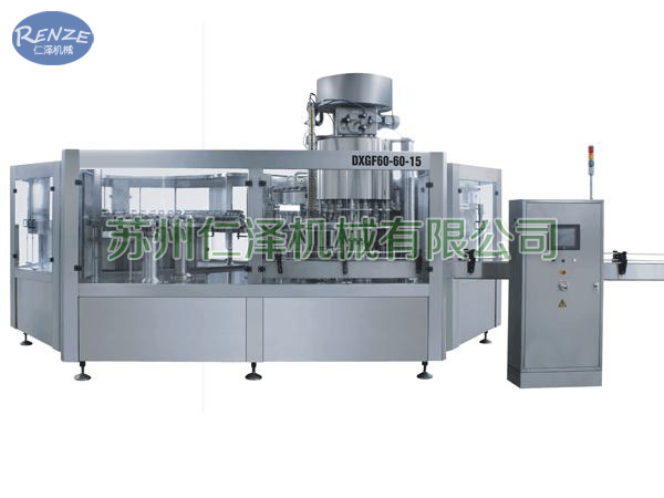 22000，24000瓶/時(shí) 沖瓶灌裝旋蓋三合一機(jī)組